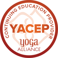 Yoga Alliance YACEP badge